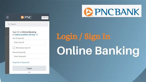 PNC Bank Online Banking.